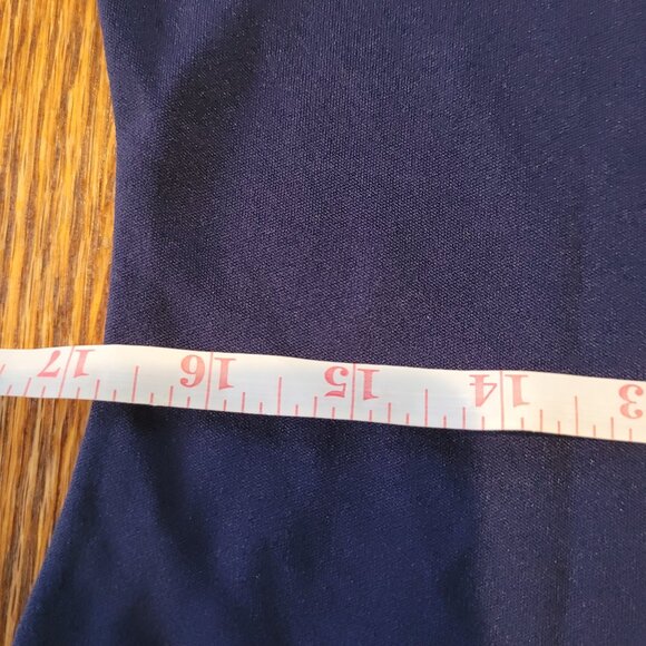 (4‎ For $20) Navy Scoop Neck Short Sleeve Dress - Picture 7 of 7